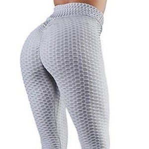 Women's Honeycomb High waist Yoga Pants Butt Lift